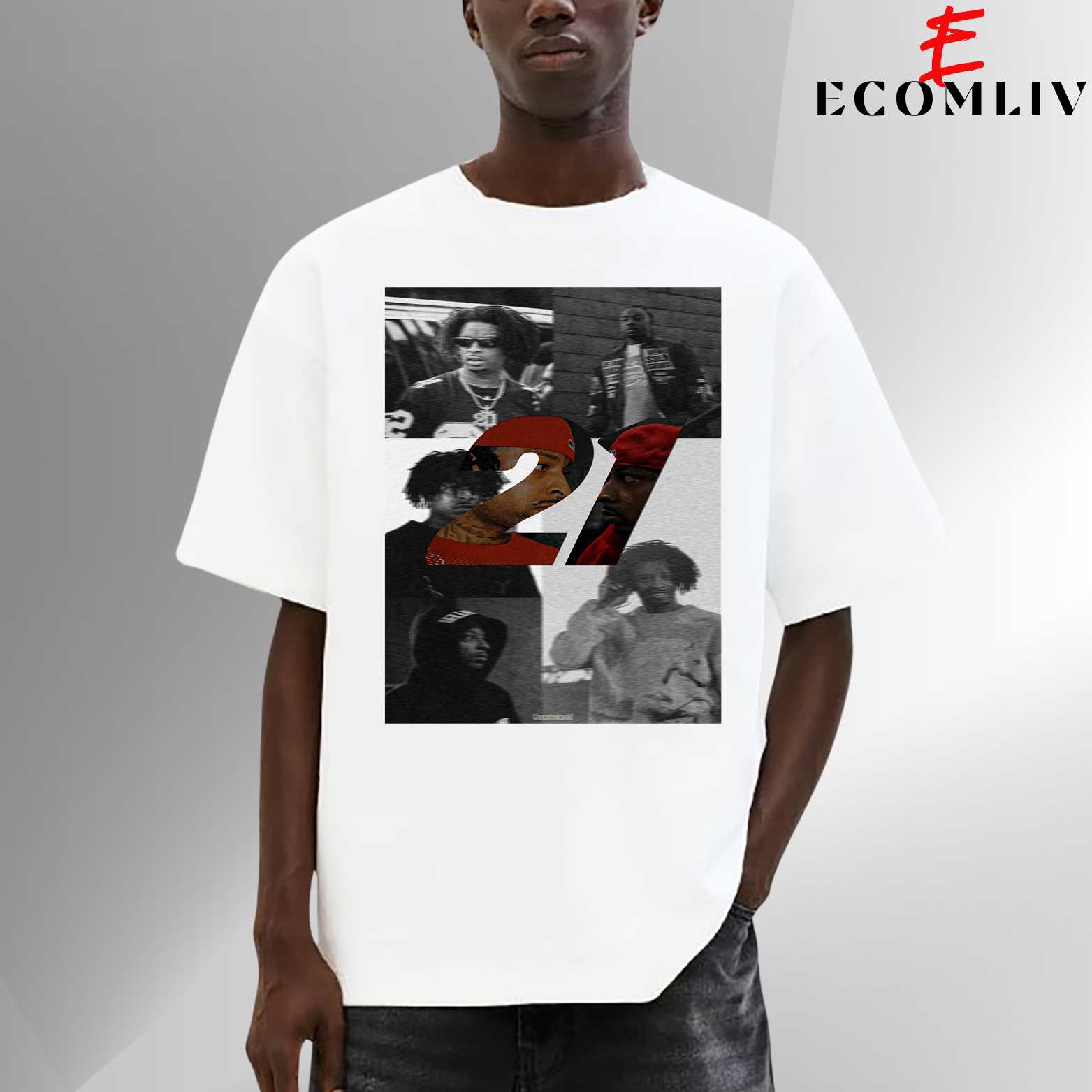 21 Savage Classic Hip Hop Merch Tee, Vintage Rap Unisex Shirt